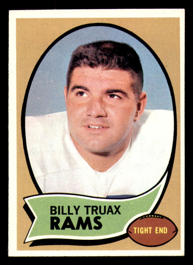 1970 Topps # 18 Billy Truax Ex-Mint 