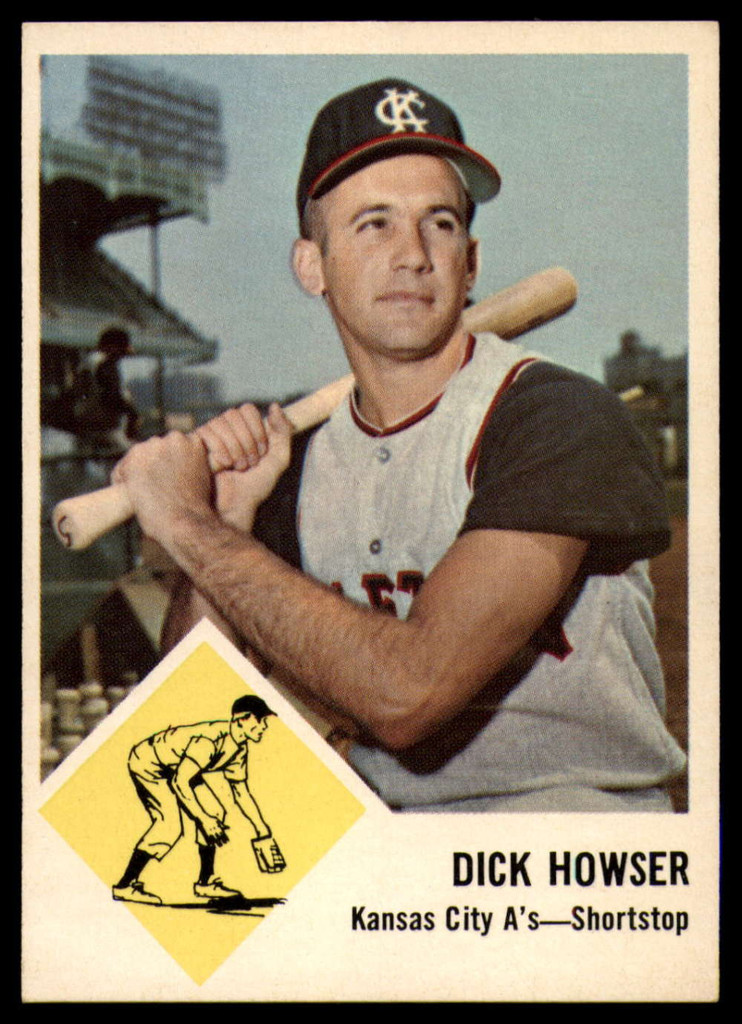 1963 Fleer #15 Dick Howser EX/NM 