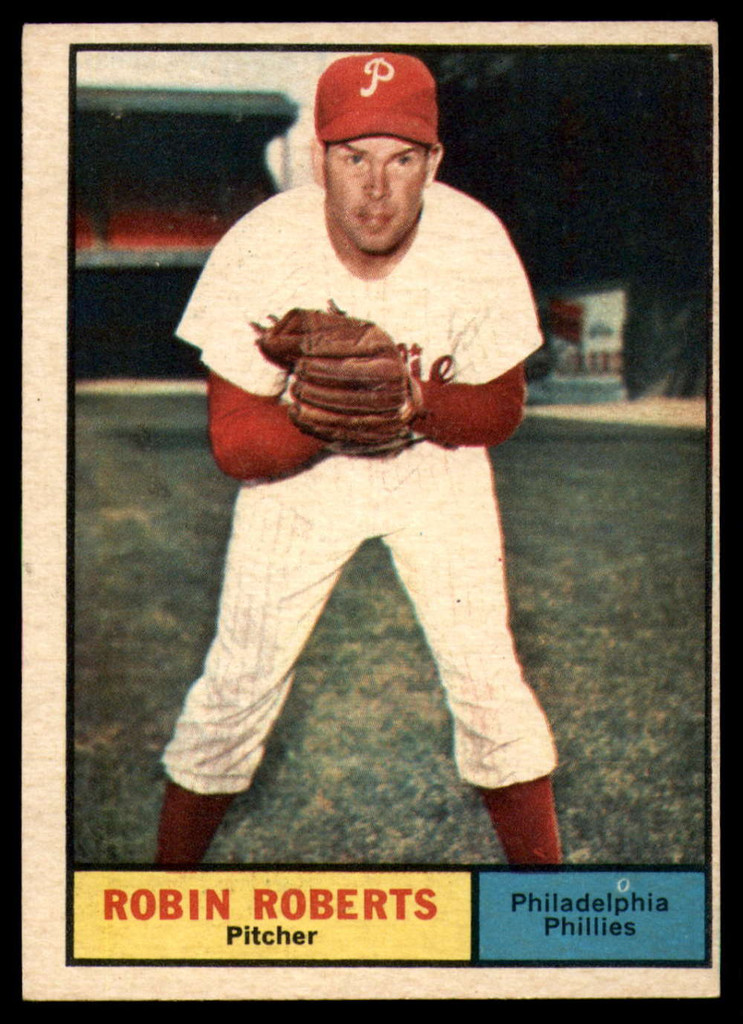 1961 Topps #20 Robin Roberts Ex-Mint  ID: 131424