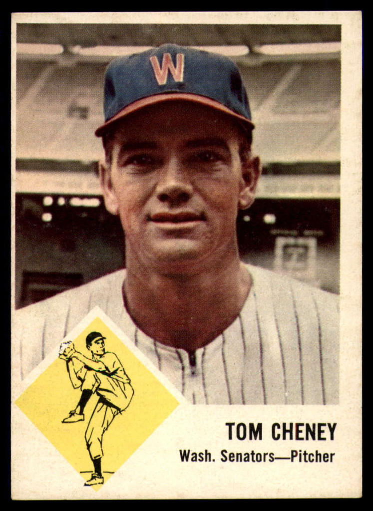1963 Fleer #27 Tom Cheney EX/NM  ID: 114825