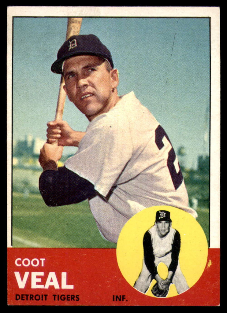 1963 Topps #573 Coot Veal Ex-Mint High # ID: 161246
