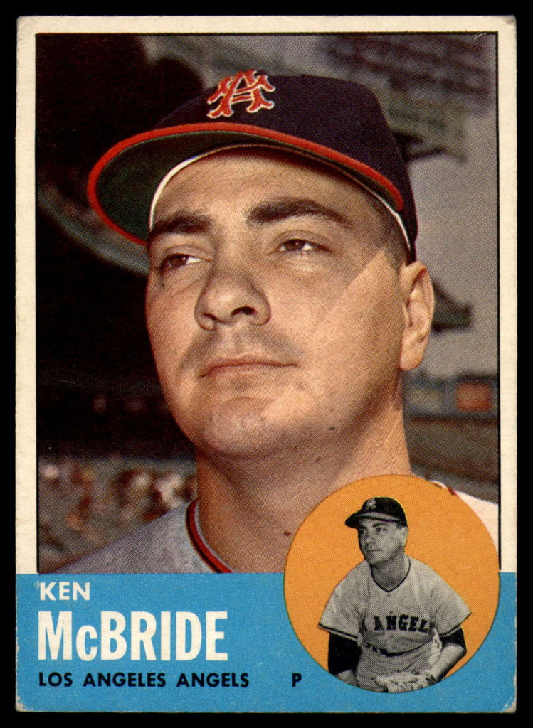 1963 Topps #510 Ken McBride VG-EX  ID: 160554