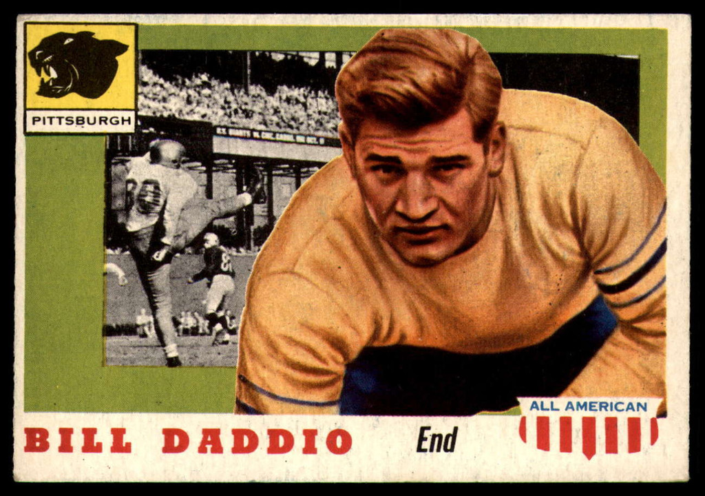 1955 Topps All American #70 Bill Daddio EX++ Excellent++  ID: 116807