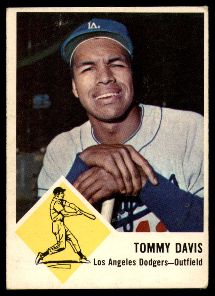 1963 Fleer #40 Tommy Davis Excellent  ID: 136545