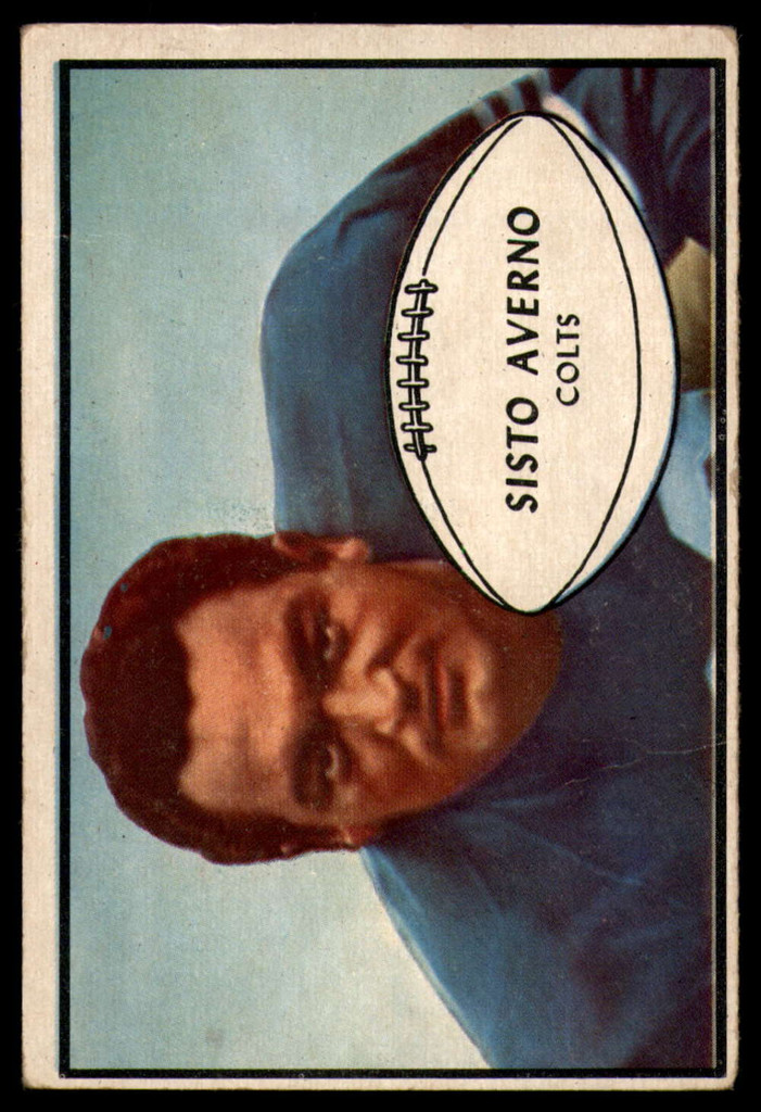 1953 Bowman #8 Sisto Averno VG Very Good 