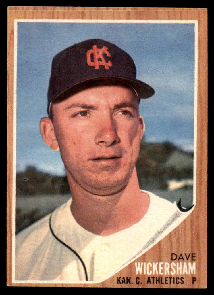 1962 Topps #517 Dave Wickersham Ex-Mint  ID: 170246