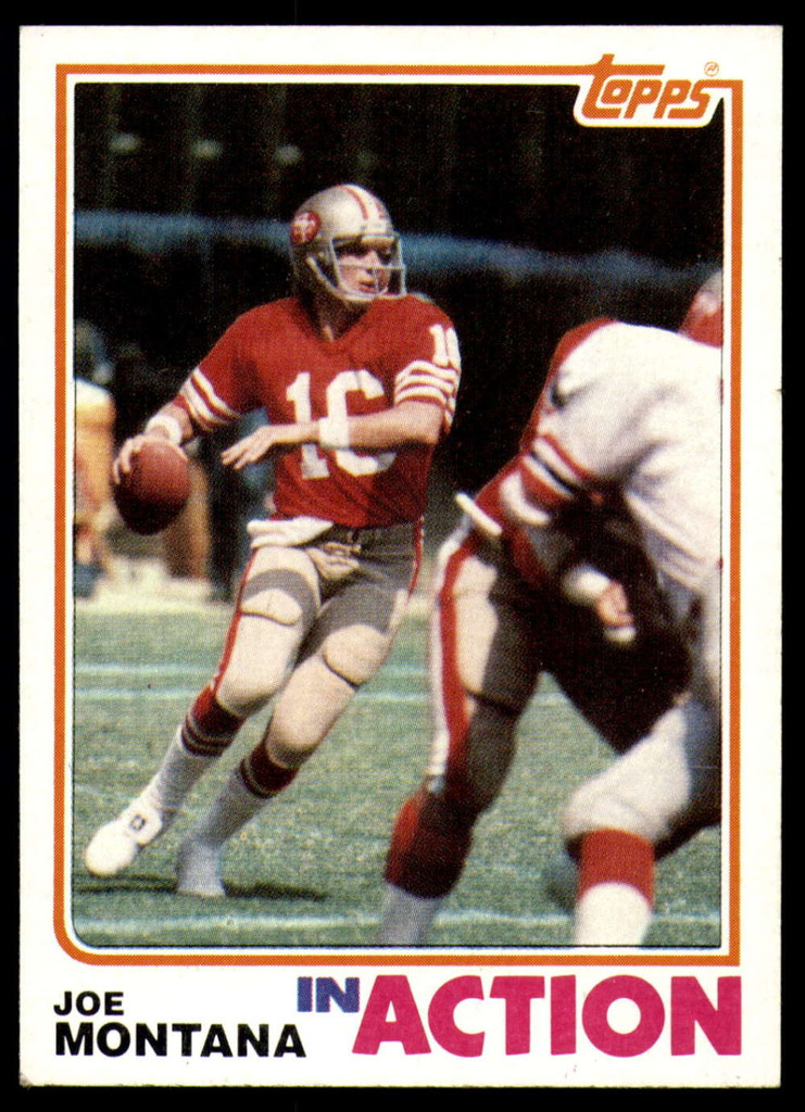 1982 Topps #489 Joe Montana IA Ex-Mint  ID: 187447
