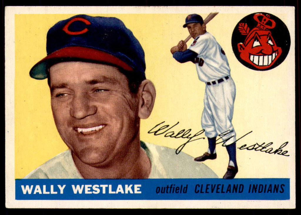 1955 Topps #102 Wally Westlake Ex-Mint 