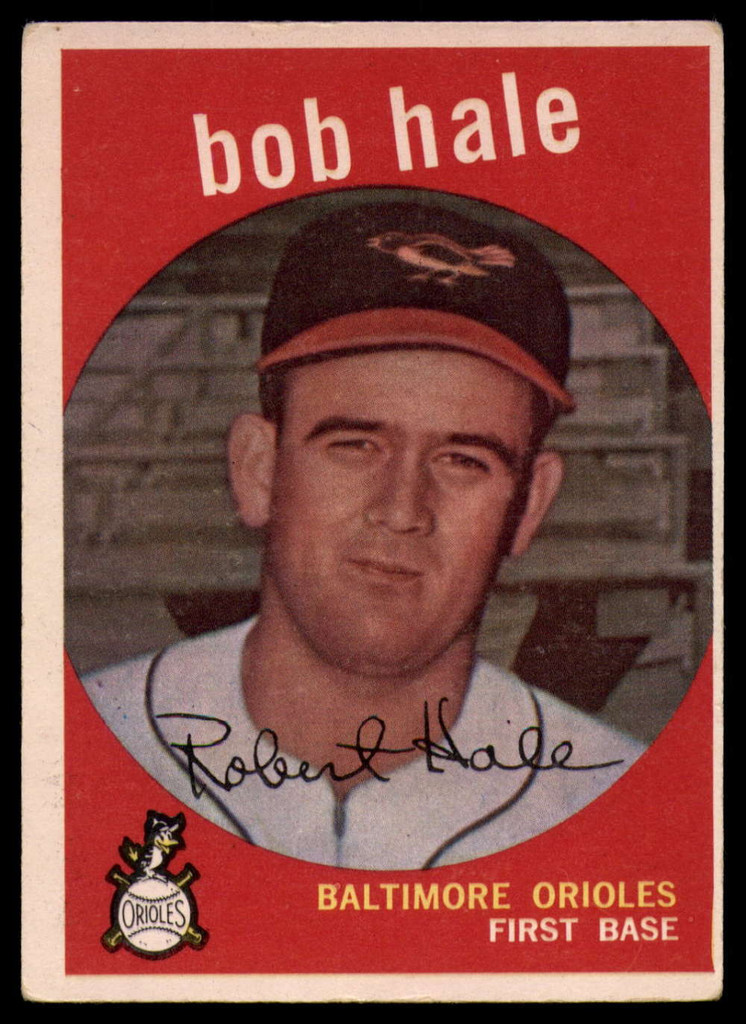 1959 Topps #507 Bob Hale EX++ Excellent++ High Number
