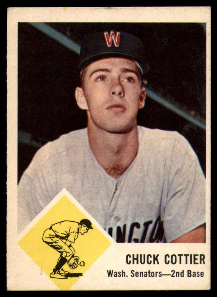 1963 Fleer #28 Chuck Cottier Excellent+ 