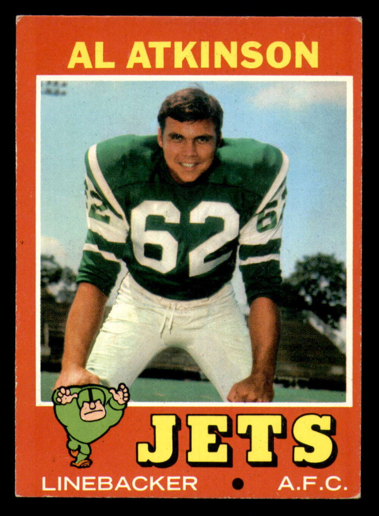 1971 Topps # 48 Al Atkinson Ex-Mint  ID: 279687