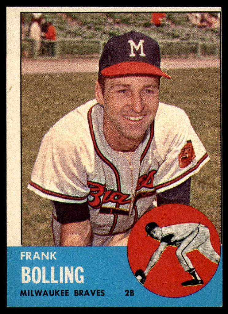 1963 Topps #570 Frank Bolling EX++ Excellent++ 