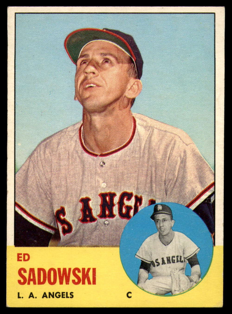 1963 Topps #527 Ed Sadowski Excellent+  ID: 160648