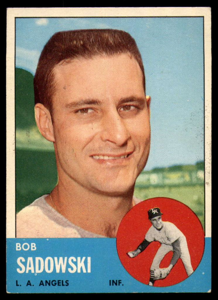 1963 Topps #568 Bob Sadowski Excellent+ High # ID: 161207
