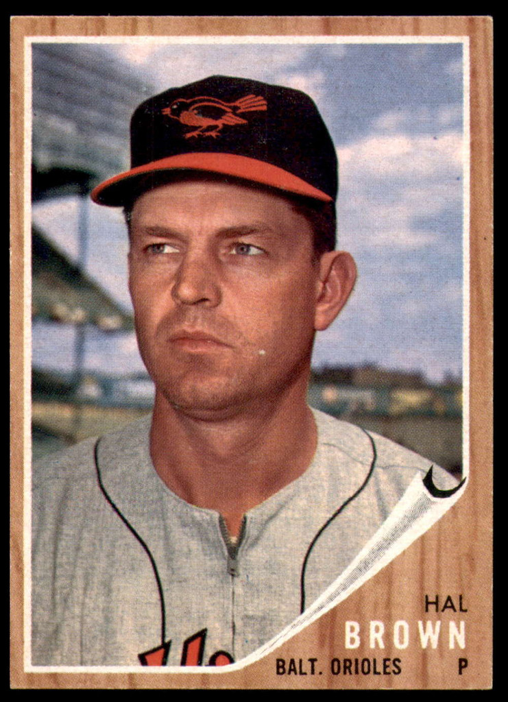 1962 Topps #488 Hal Brown Ex-Mint  ID: 194257