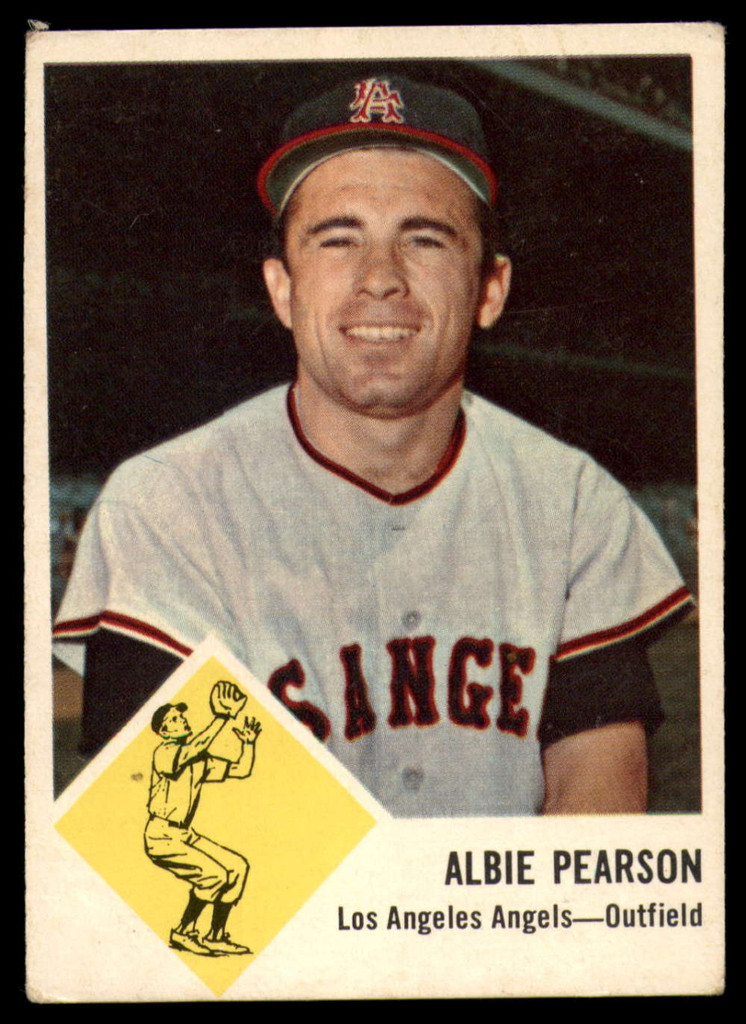 1963 Fleer #19 Albie Pearson EX Excellent  ID: 114792