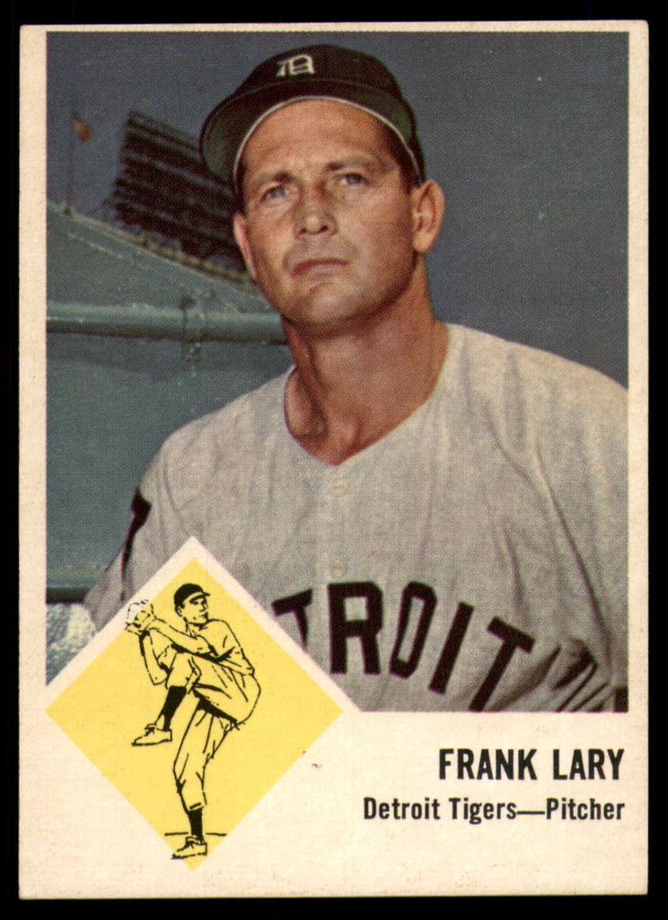 1963 Fleer #14 Frank Lary Excellent+  ID: 149630