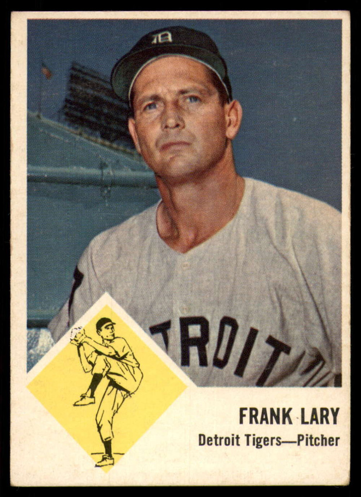 1963 Fleer #14 Frank Lary Excellent+  ID: 149631