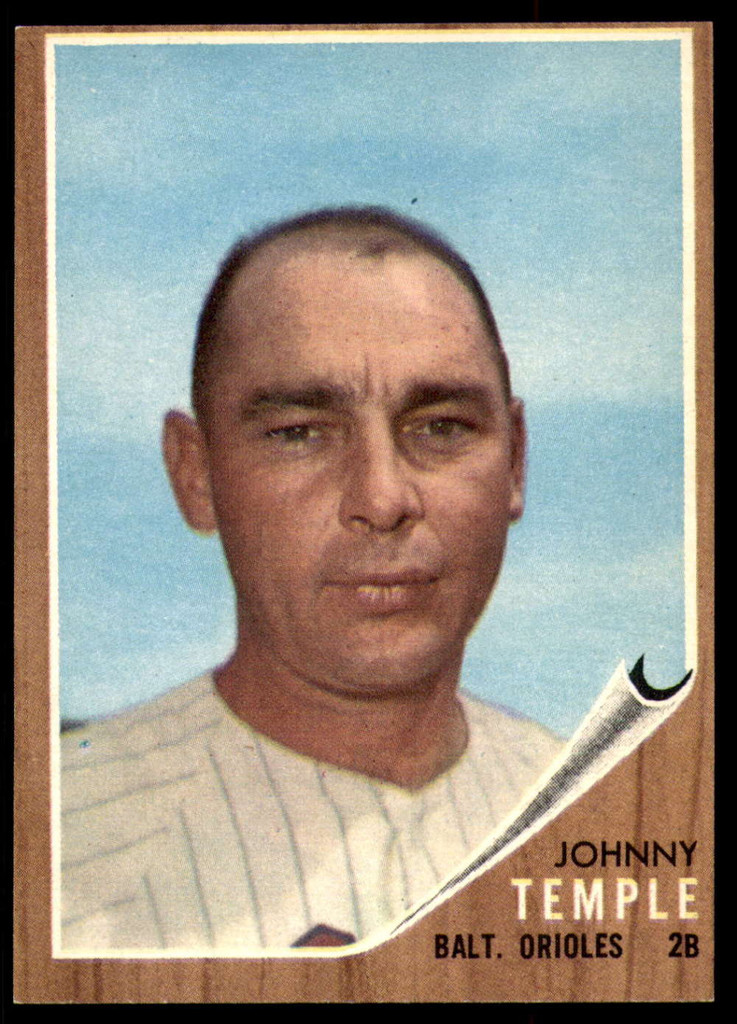 1962 Topps #34 Johnny Temple Near Mint  ID: 194435