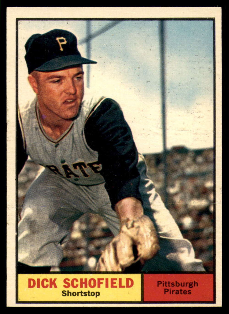 1961 Topps #453 Dick Schofield Near Mint  ID: 156400