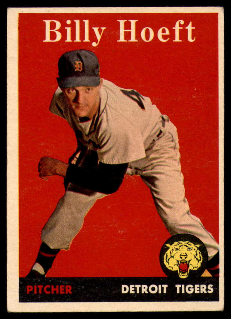 1958 Topps #13a Billy Hoeft EX++ Excellent++  ID: 103966