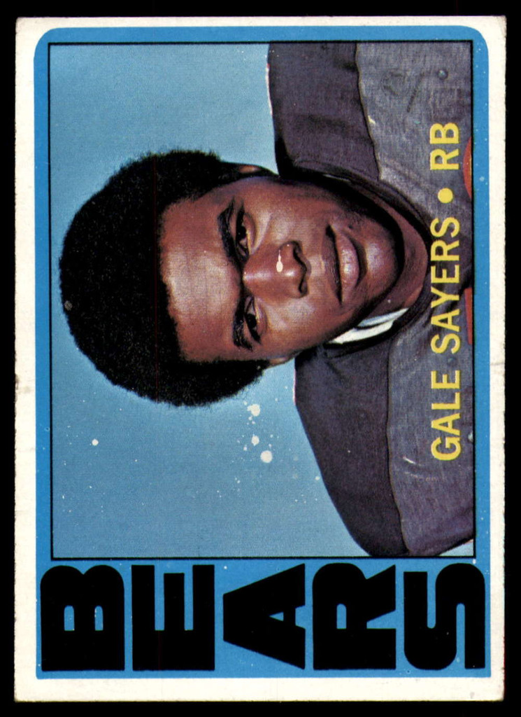 1972 Topps #110 Gale Sayers Very Good  ID: 157471
