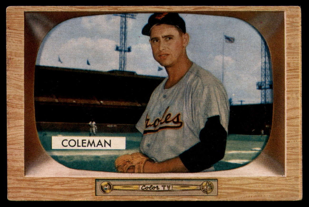 1955 Bowman #3 Joe Coleman EX++ Excellent++ 