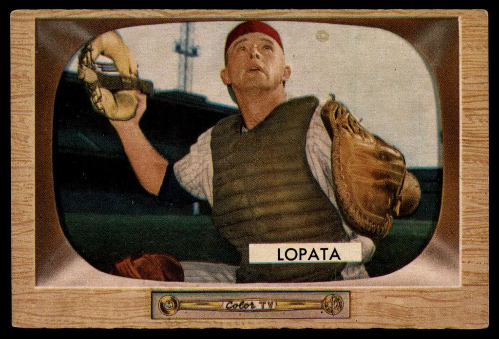 1955 Bowman #18 Stan Lopata EX++ Excellent++ 