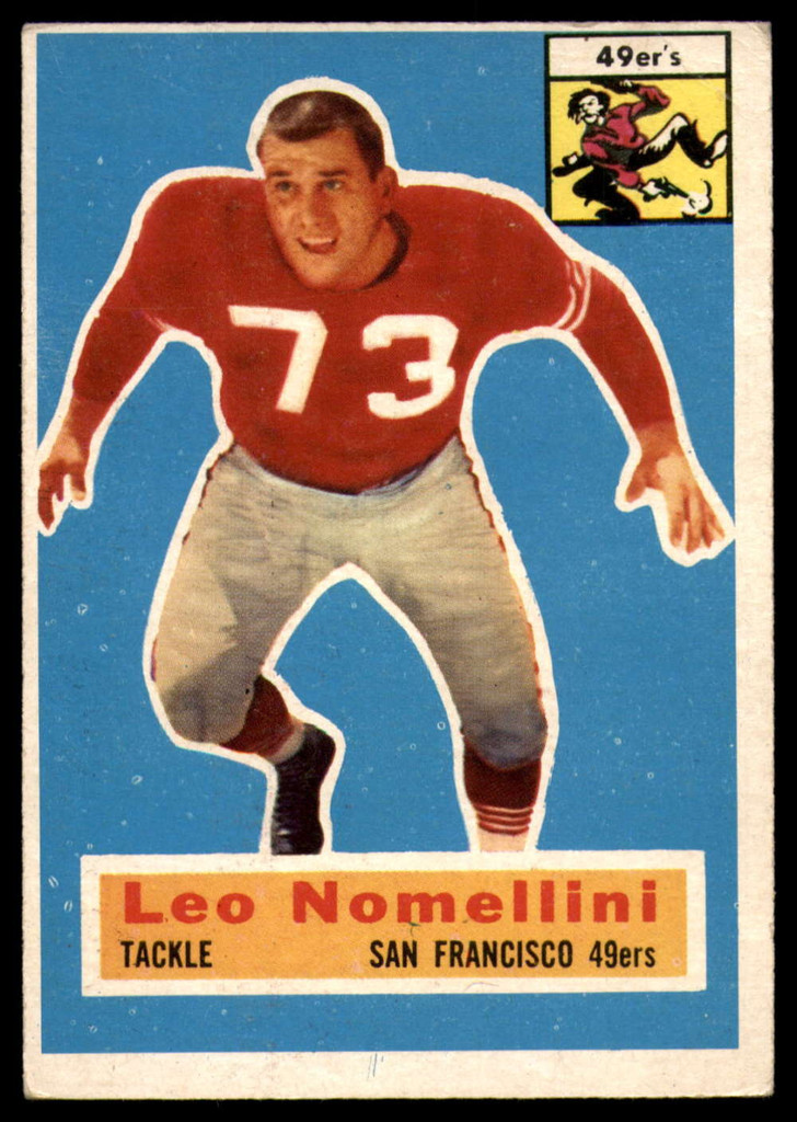 1956 Topps #74 Leo Nomellini VG Very Good 