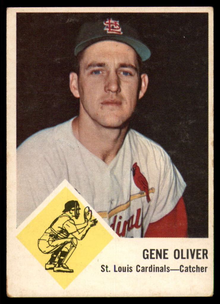 1963 Fleer #62 Gene Oliver Excellent 