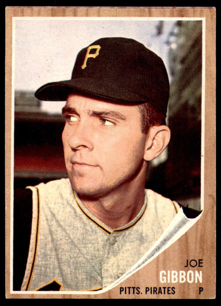 1962 Topps #448 Joe Gibbon Excellent+  ID: 194221