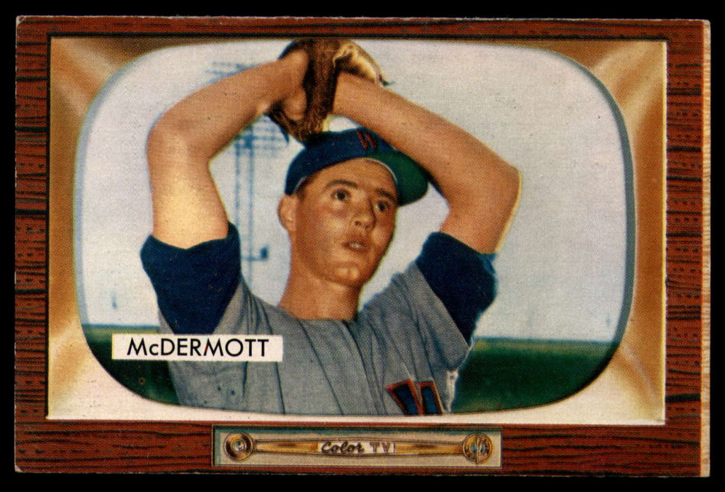 1955 Bowman #165 Mickey McDermott Ex-Mint  ID: 132276