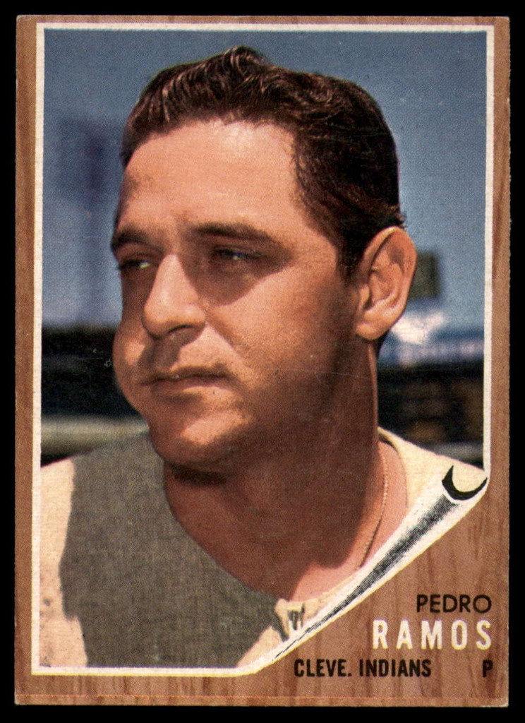 1962 Topps #485 Pedro Ramos Excellent+  ID: 170190