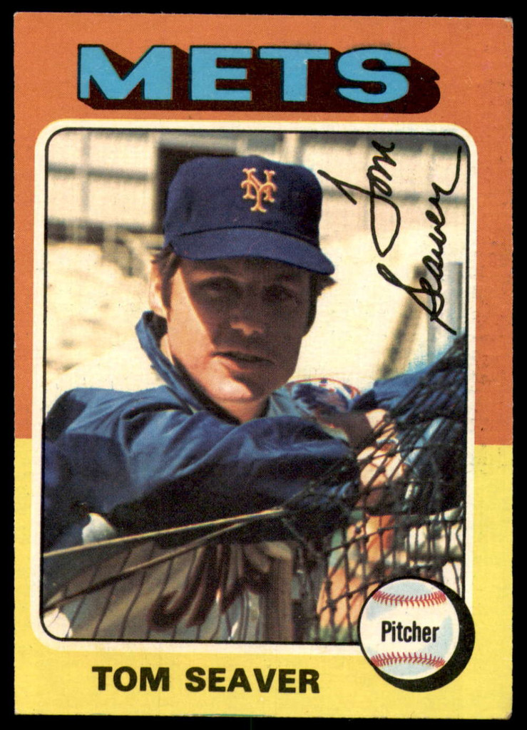 1975 Topps #370 Tom Seaver Excellent+  ID: 199375