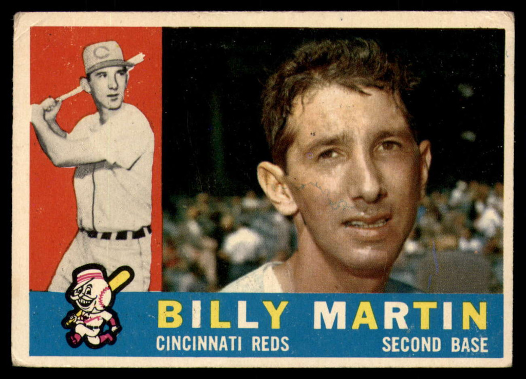 1960 Topps #173 Billy Martin Very Good  ID: 148982