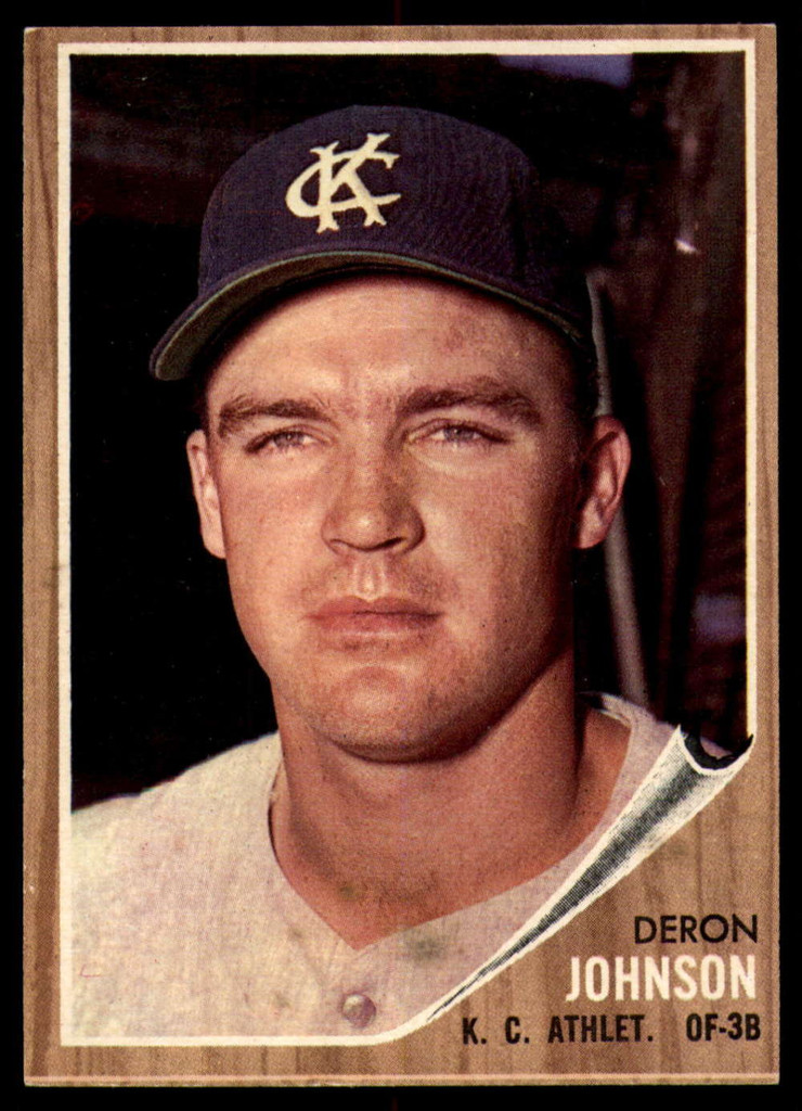 1962 Topps #82 Deron Johnson Ex-Mint  ID: 179482