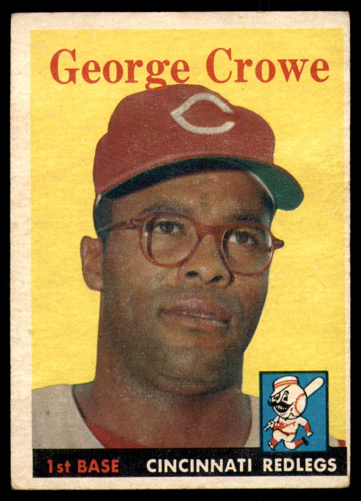 1958 Topps #12 George Crowe UER EX Excellent 