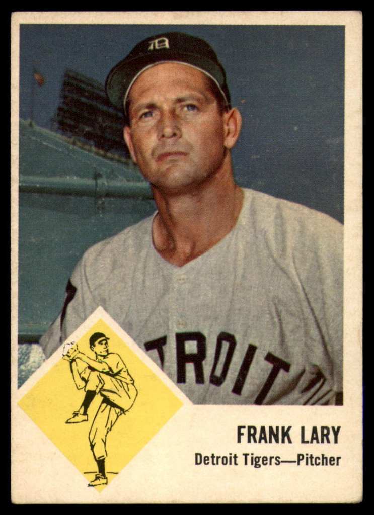 1963 Fleer #14 Frank Lary VG/EX Very Good/Excellent  ID: 114764