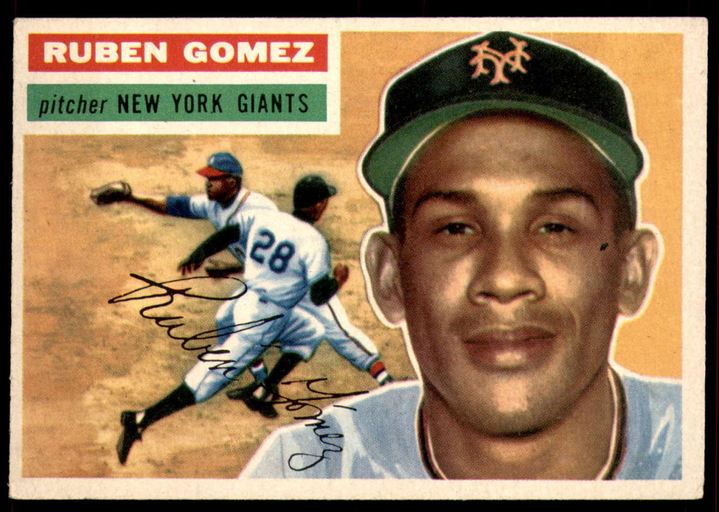 1956 Topps #9 Ruben Gomez DP Excellent+ 