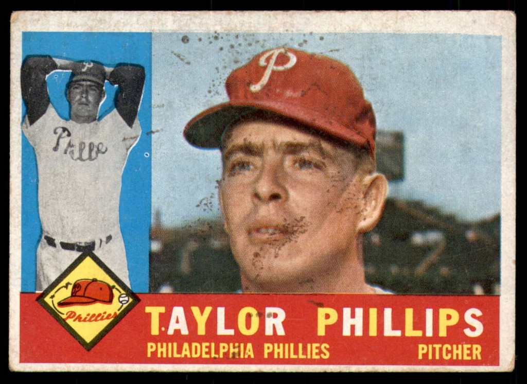 1960 Topps #211 Taylor Phillips Very Good  ID: 239949