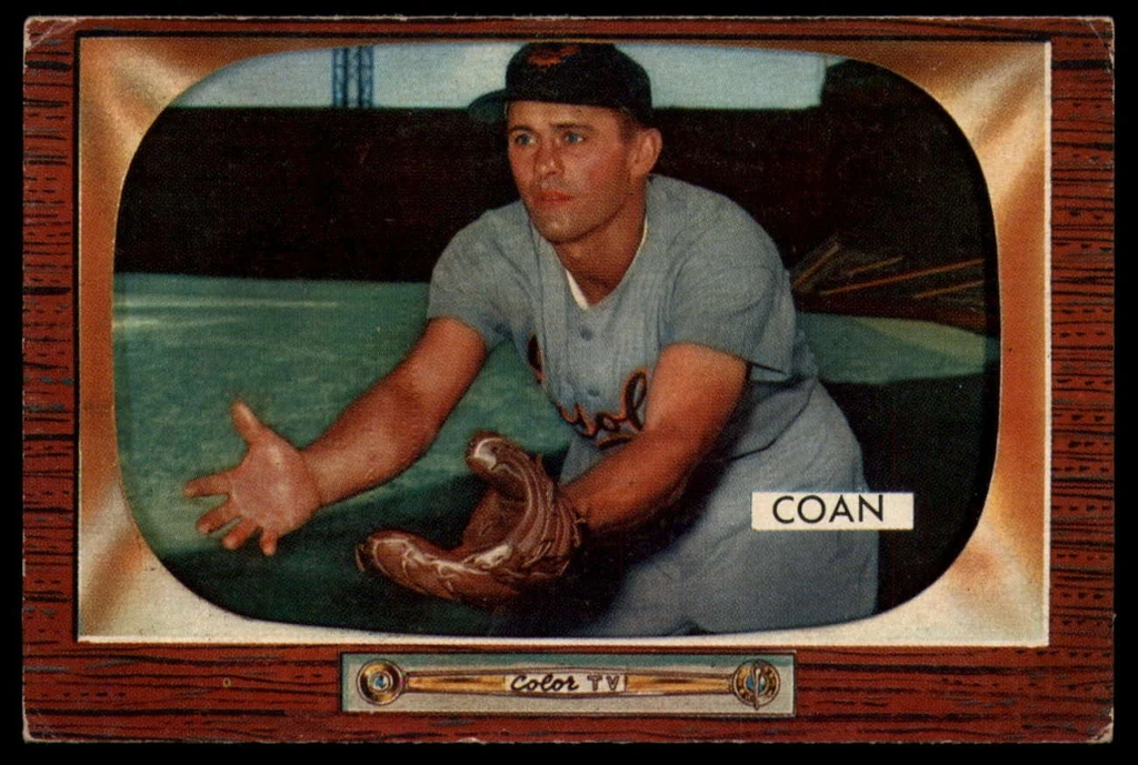 1955 Bowman #78 Gil Coan EX Excellent 
