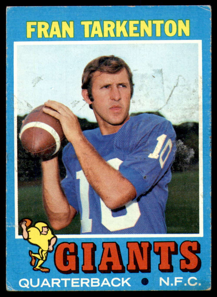 1971 Topps #120 Fran Tarkenton VG-EX  ID: 187783