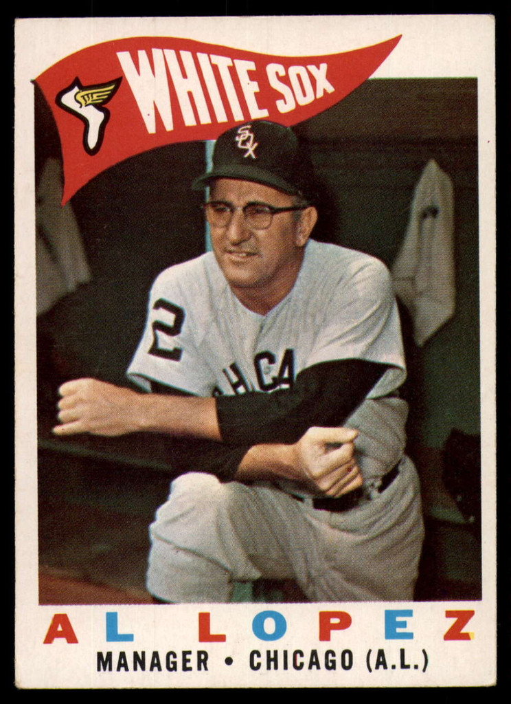 1960 Topps #222 Al Lopez MG Excellent+  ID: 148874