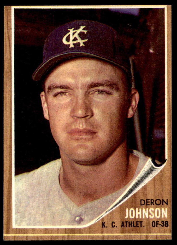 1962 Topps #82 Deron Johnson Ex-Mint  ID: 194698