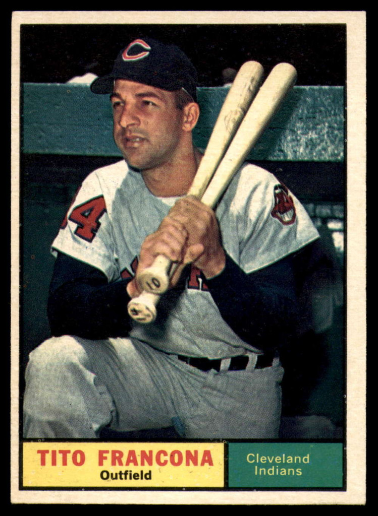 1961 Topps #503 Tito Francona EX/NM  ID: 112798