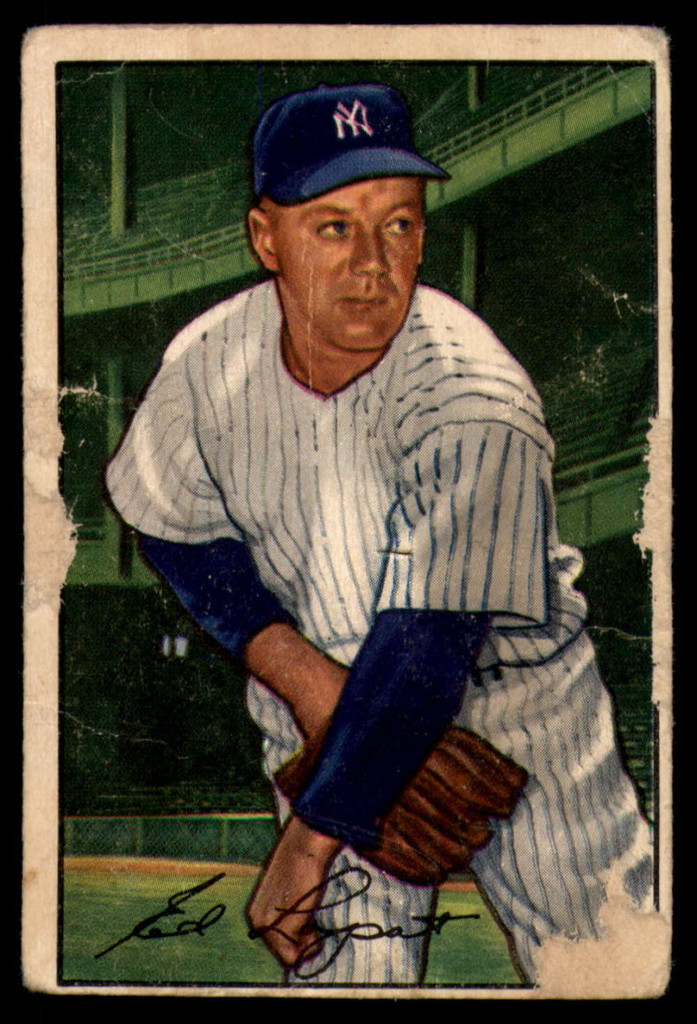 1952 Bowman #17 Ed Lopat Poor 