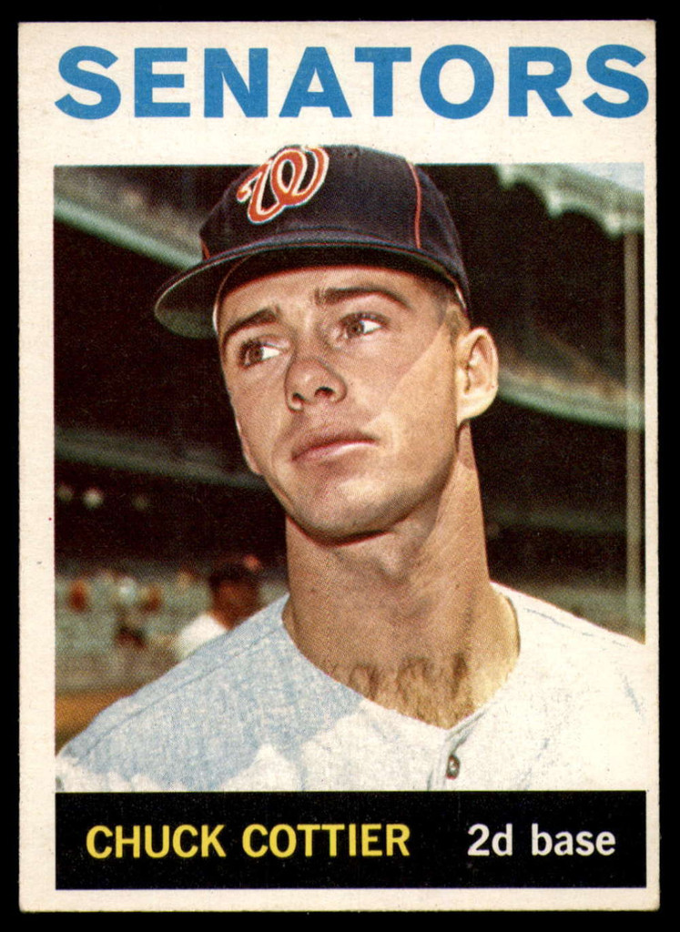1964 Topps #397 Chuck Cottier Ex-Mint  ID: 160199