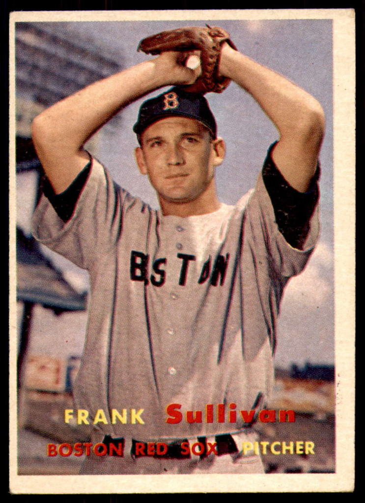 1957 Topps #21 Frank Sullivan Excellent+  ID: 190412