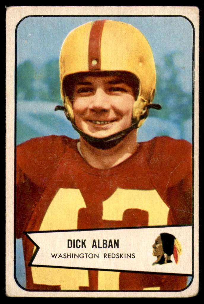 1954 Bowman #51 Dick Alban G-VG 