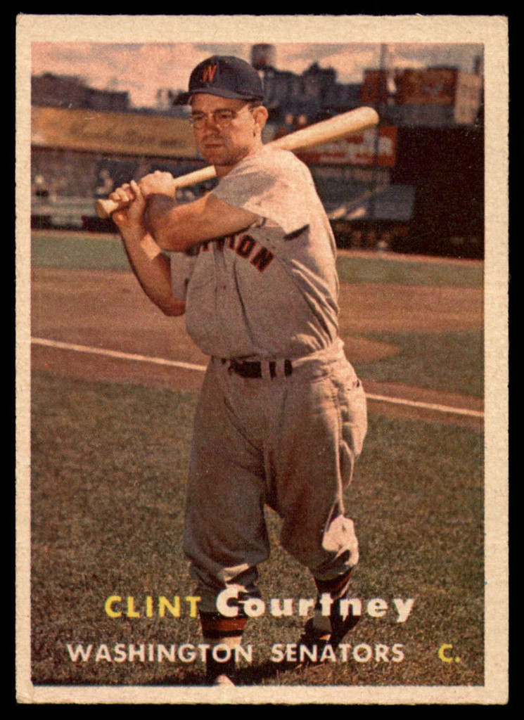 1957 Topps #51 Clint Courtney EX++ Excellent++  ID: 115426